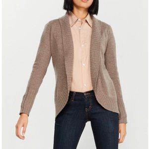 Kier & J Cashmere Shawl Neck Open Cardigan